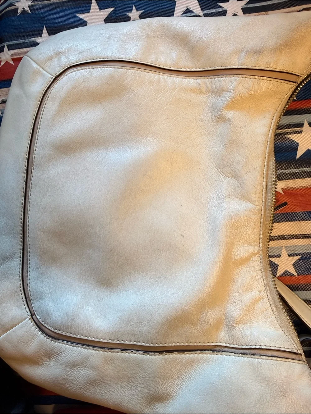Coach vintage Leather Kristin spectator Shoulder Bag authentic